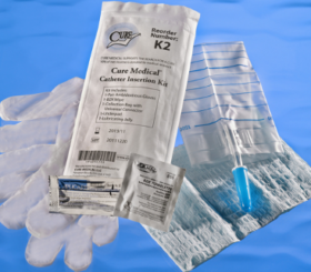 Cure Catheter Insertion Kit with Universal Connector