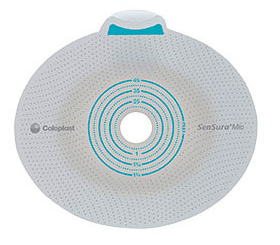Coloplast SenSura® Mio Flex Skin Barrier, 50mm Coupling, 3/8" to 1-7/8" Stoma