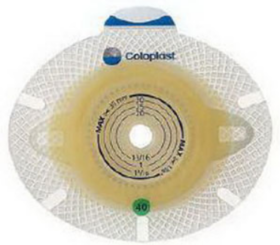 Coloplast SenSura® Click Xpro Two-Piece Skin Barrier, Extended Wear, Belt Tabs, 2" Flange, 3/8" to 1-3/4" Stoma