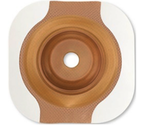 Hollister New Image™ CeraPlus™ Skin Barrier, Soft Convex, Cut-To-Fit, 1-1/2'' Stoma, 2-1/4'' Flange, 57mm Tape