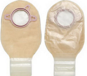 Hollister Pouchkins™ Two-Piece Infant Drainable Pouch, 1-3/4" Flange, 6-1/2" L, Integrated Closure, Ultra Clear