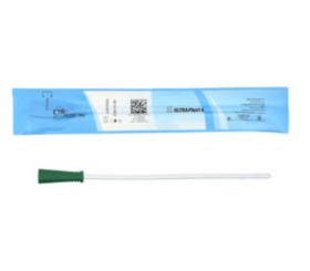 Cure Ultra® Coude Intermittent Catheter, 14Fr OD, Size 14, 16"