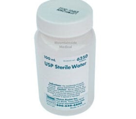 Nurse Assist Inc USP Sterile Water For Irrigation with Screw Top Container 100mL