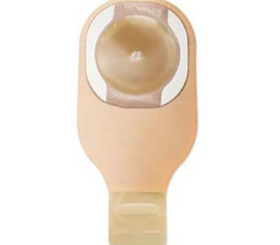 Hollister Premier™ One-Piece Drainable Pouch, Flat CeraPlus™ Skin Barrier, Cut-to-Fit, 2-1/2" Stoma, Beige