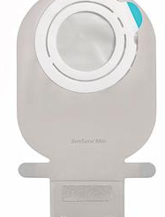 Coloplast SenSura® Mio Flex Maxi Two-Piece Wide Outlet Drainable Pouch, Integrated Closure, Opaque with Inspection Window, 70mm Coupling