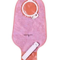Coloplast Assura® Two-Piece Drainable Pouch, Clip Closure, Opaque, 1/2" to 1-3/4" Stoma