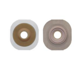Hollister New Image® Convex FlexTend™ Flange,Tape Border, Pre-Cut, 1-3/8" Opening, 2-1/4" Flange - SUBSTITUTE FOR ITEM # 508737