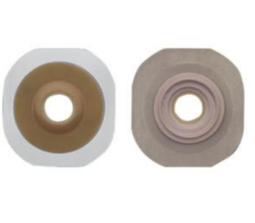 Hollister New Image® Flextend® 2" Pre-Cut Convex Skin Barrier, 2-1/4" Flange, Tape Border, Blue