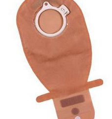 Coloplast Assura® Two-Piece Drainable Pouch, Wide Outlet, Filter, 11-1/2" L, Integrated Closure, Opaque, 1-9/16" Flange