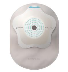 Coloplast Sensura® Mio Flip One-Piece Convex Light Drainage Pouch, Maxi, Pre-Cut, Closed, 45mm Stoma, Opaque, with Inspection Window/Full Circle Filter