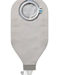 Coloplast SenSura® Mio Two-Piece Click High Output Drainage Pouch, with Tap Outlet, 1160mL Capacity, 50mm Stoma, Opaque, Red