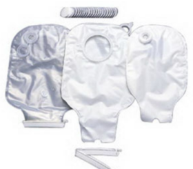 Hollister CenterPointLock Two-Piece Drainable Pouch