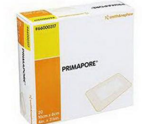 Smith & Nephew Primapore™ Adhesive Wound Dressing, 4" x 3-1/8"