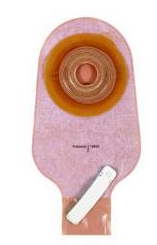 Coloplast Assura® One-Piece Drainable Pouch, Cut-to-Fit Flat, Clip Closure, Opaque, 3/4" to 1-3/4" Stoma