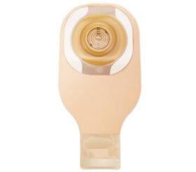 Hollister Premier™ One-Piece Cut-to-Fit Soft Convex Drainable Pouch with Filter, 5/8" to 2-1/8" Stoma, 12" L, Beige