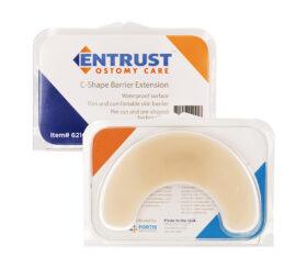 Fortis Entrust™ Crescent Barrier Extension, C Shaped, 1" Wide