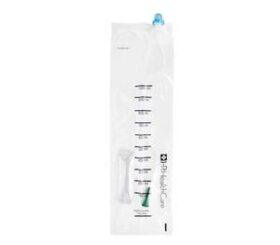 EZ-Protect Hydrophilic Closed System Intermittent Catheter, 10 FR, 16" Length, 1000 mL Collection Bag, Privacy/Disposal Bag